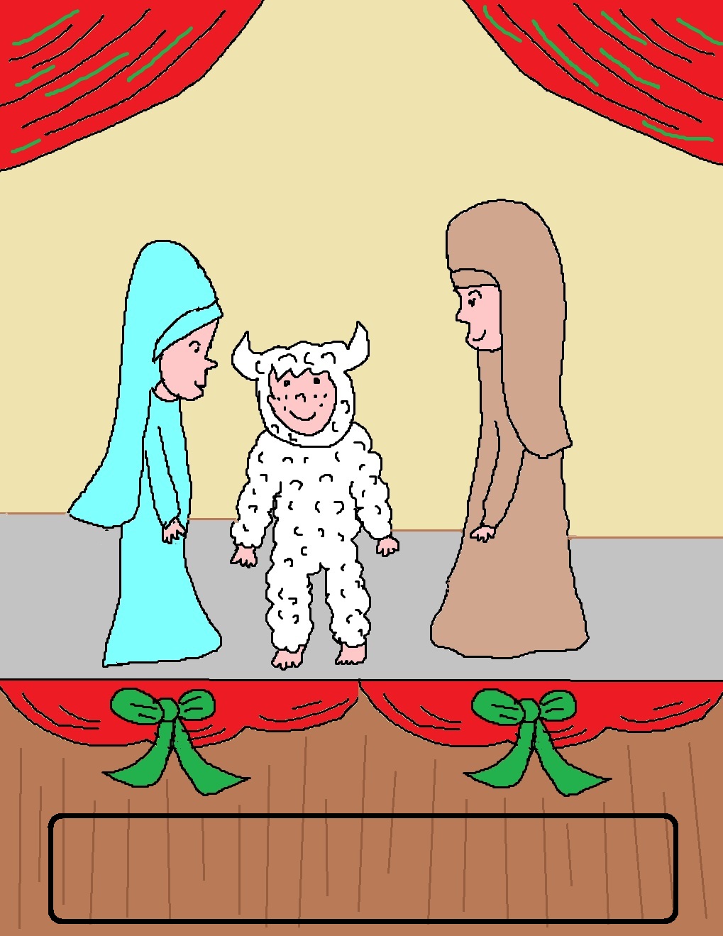 Free Christmas Play Ideas and Printable Scripts for kids by Church House Collection